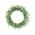 thumbnail image 2 of Spring Wreaths for Front Door, InsCrazy Spring Simulation Plant Flower Wreath Holiday Decoration Flower Wreath, 2 of 6
