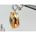 thumbnail image 5 of 26.50CT NATURAL GOLDEN CITRINE DIAMOND DANGLE EARRINGS, 5 of 7