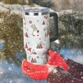 thumbnail image 2 of Christmas Gifts 40 oz Tumbler with Handle and Straw Lid,Cute Gifts for Women Santa Claus Sleigh Xmas Tree Vacuum Insulated Leak Proof Tumbler,Winter Holiday Accessories Stainless Steel Coffee Cup Mug, 2 of 6