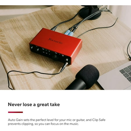Focusrite Scarlett 2i2 4th Gen フォーカスライト オーディオインターフェース