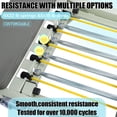 thumbnail image 3 of Máquina Pilates Reformer Zifeeuim 75 con doble resistencia, 3 of 8