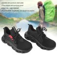 thumbnail image 4 of Steel Industrial Shoes, Durable Protective Shoes, Deodorant Insoles Mountaineering Hiking Outdoor Activities For Climbing ANGGREK Como se muestra en la descripción, 4 of 8