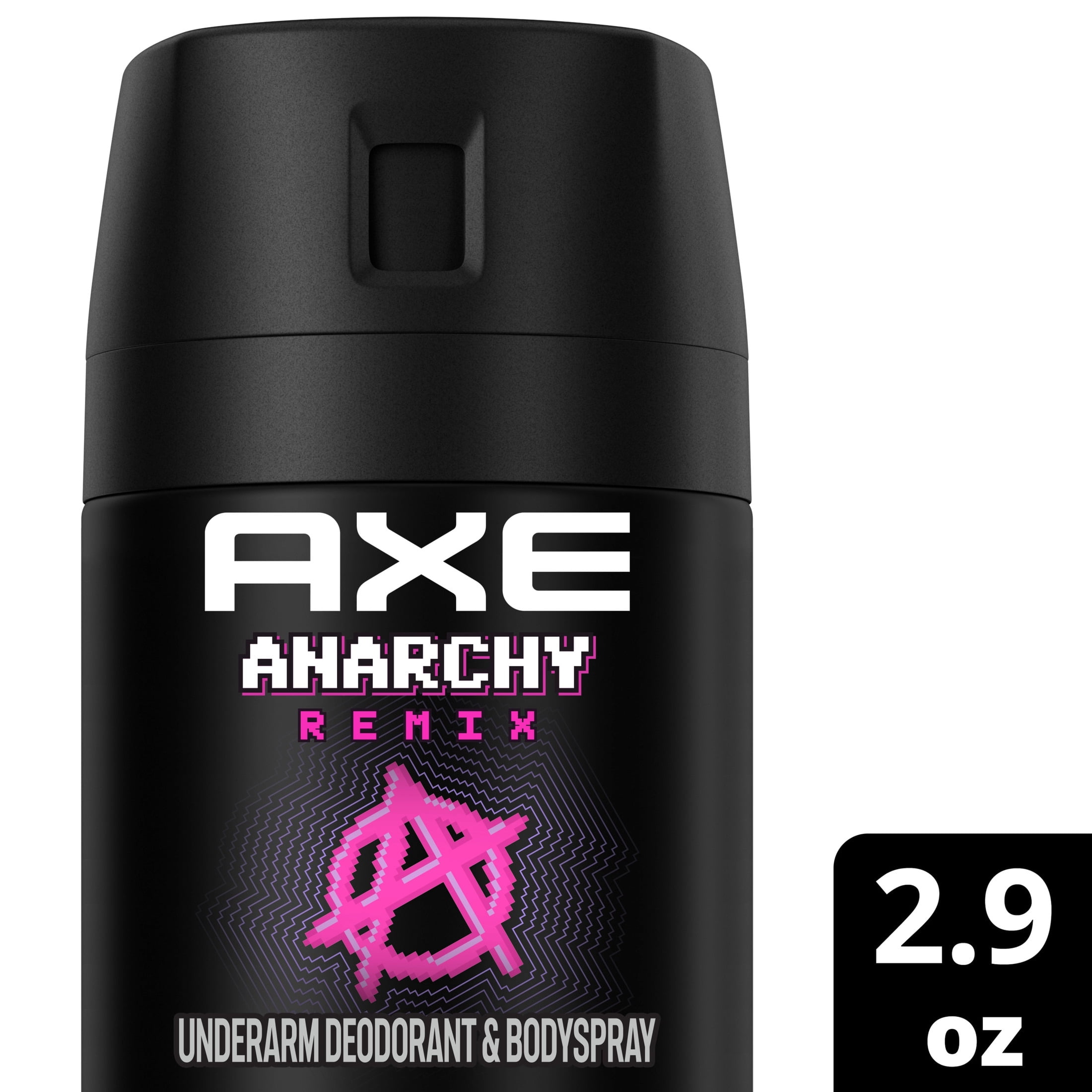 AXE Y2K Reboot Underarm Deodorant Body Spray Anarchy Remix, 2.9 oz