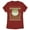 Red, variant on Women's Star Wars The Mandalorian The Child Ugly Christmas Frog  Graphic Tee Red 2X Large