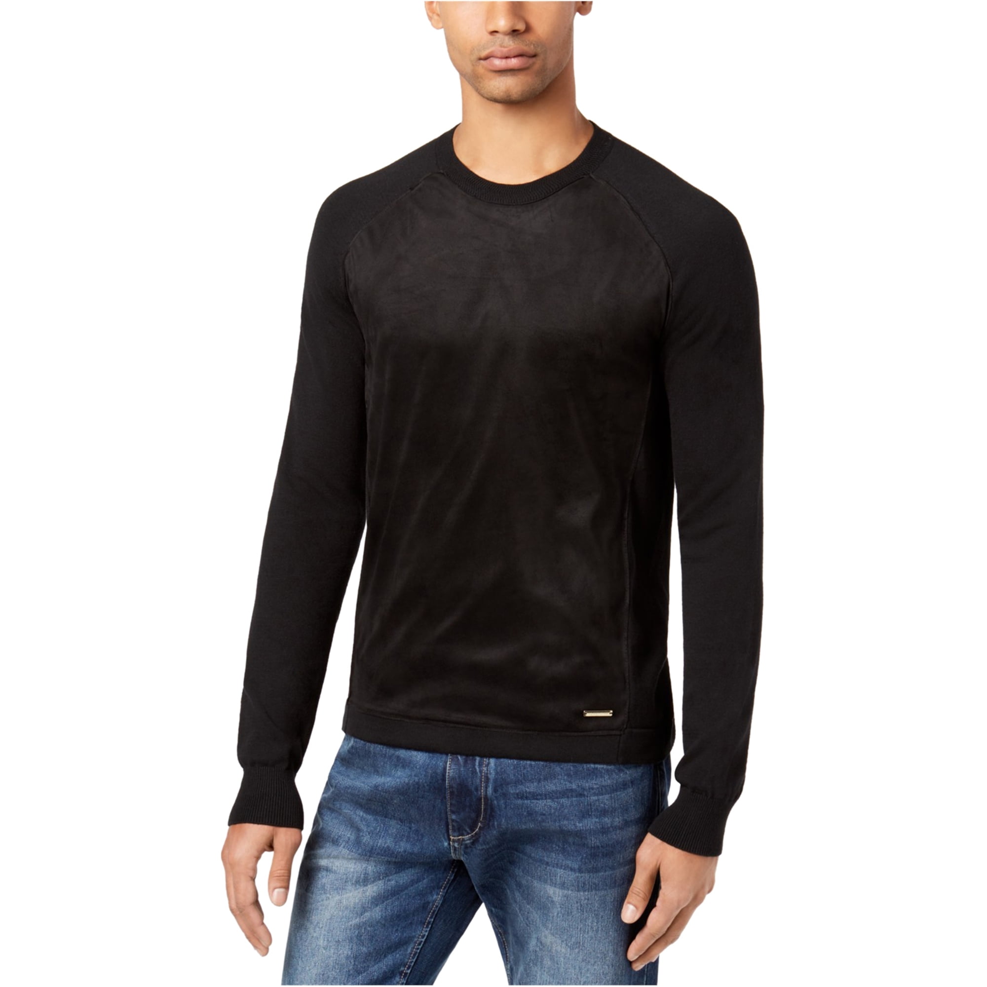 suede sweatshirt mens