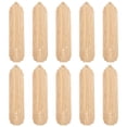 thumbnail image 1 of 10pcs Wood Blank Bookmarks Unfinished Wood Tags Creative Wooden Craft Bookmarks, 1 of 8