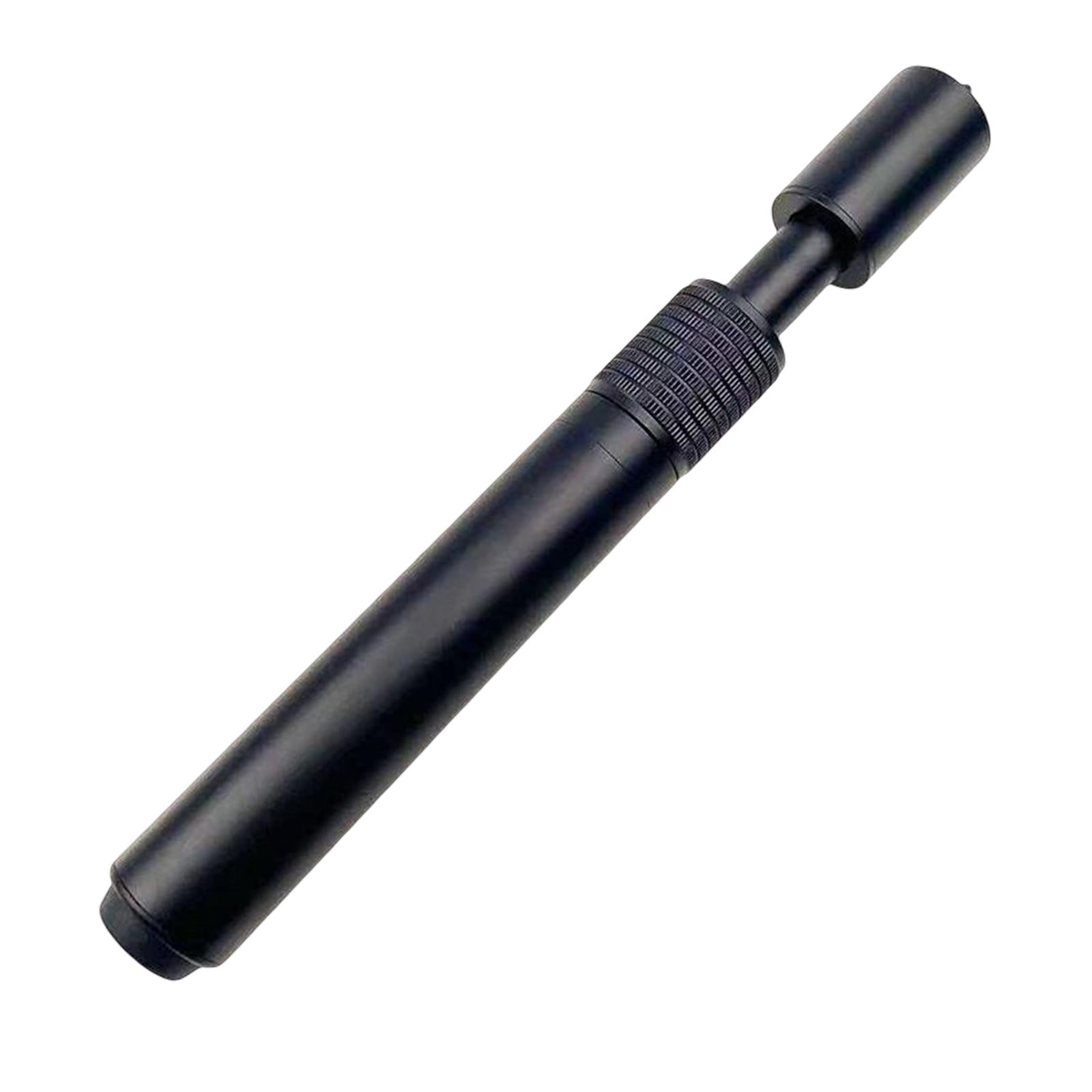 DimyFew Snooker Cue Extension, Telescopic Cue End Extension Extreme Extension Lengthener black