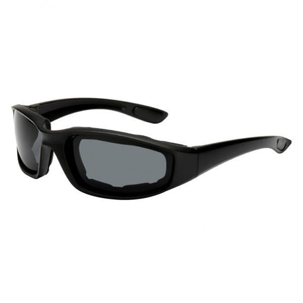 2x 1 Par de Montar en Motocicleta Gafas de Relleno Protección a Prueba de Polvo Gafas de Sol de Motocicleta a Prueba para Deport SM SunniMix Gafas de sol de motocicleta para hombres.