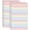 100, variant on Colored Loose Leaf Paper 5.5" x 8.5" 7-Hole Lined Filler Paper College Ruled Notebook Refill Pad Pastel Colored Lined Refills Hole Punched Notebook Refills for 3 or 7 Ring Binders (100)
