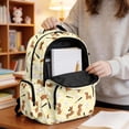 thumbnail image 6 of Xixirimido Cute Dachshund & Paw Baseball Print 17" School Backpack for Girls Boys High School Book Bag Cute Backpack Lightweight Middle School Back Pack Daypack Elementary, 6 of 8