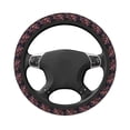 thumbnail image 3 of Balery Orchids Flowers print Steering Wheel Covers Elastic Skidproof Steering Wheel Protective Cover Case for Men Women Universal 15 Inches Cars Accessories, 3 of 8