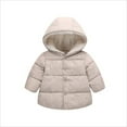 thumbnail image 2 of CradlePlanet Girls Winter Warm Windproof Waterproof Hoddie PufferJacket, 2 of 6