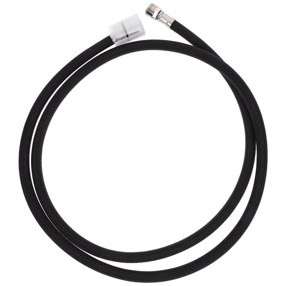 Miangastore 1Pc 1.5 Meters Nylon Fabric Water Nylon Draw-tube Dense Fabric -down Faucet Black