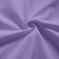 thumbnail image 5 of TEAJOPSUU Women's Cotton Blend Jumpsuits Casual Summer Overalls with Pockets Loose Sleeveless Wide Leg Rompers Purple, 5 of 7