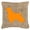 Orange, variant on Carolines Treasures BB1075-BL-OR-PW1818 Cocker Spaniel Burlap and Orange Canvas Fabric Decorative Pillow BB1075 18H
