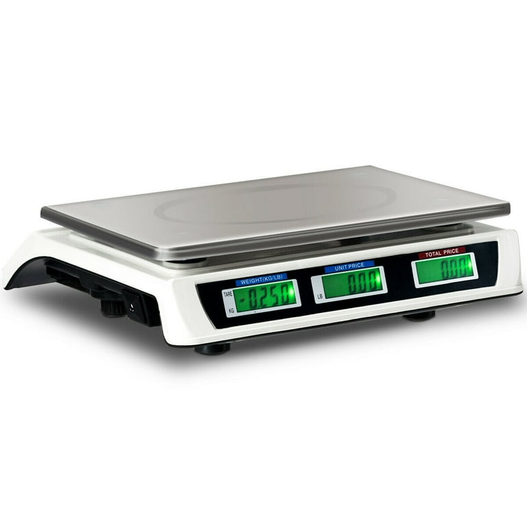 66Lbs Digital Weight Scale Price Computing Retail Count Scale Food Meat Scales