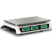 Costway 66 lbs Digital Weight Scale Price Computing Retail Count Scale Food Meat Scales