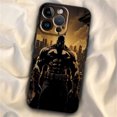 thumbnail image 3 of Funda de teléfono negra suave a prueba de golpes para Apple, b-batman Hero, iPhone 15 14 13 12 11 XS XR X 8 7 Pro Max Plus Mini, 3 of 5