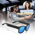 thumbnail image 2 of Aippl Polarized Smart Bluetooth Stereo Speaker Sunglasses Glasses Headphones Black, 2 of 6