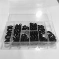 thumbnail image 3 of Rubber Insulation Ring Gasket Black 180Pcs Car Air Conditioning Compressor Auto Repair, 3 of 8