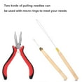 thumbnail image 3 of Connector Kit Hook  Needle With 500Pcs Micro Rings For Hair Extension, 3 of 8