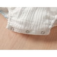 thumbnail image 4 of MesaSe 0-24M Princess Newborn Baby Girls Rompers Lace Sleeve Embroidered Flower Backless Tulle Jumpsuit, 4 of 6