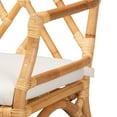 thumbnail image 6 of Baxton Studio Delta Natural Finished Rattan Armchair, 6 of 6