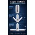 thumbnail image 2 of Foco Lámpara LED Plegable 3 Aspas Techo Socket E27 45W, 2 of 5