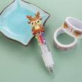 thumbnail image 1 of Four Kinds Of Christmas Pens Can Replace The Writing Color Ballpoint Pen Cartoon Snowman Old Man 4 Color Pen with Multiple Ink Colors Fine Point Light Pens for Dark Paper Fancy Ink Pens for Men Barrel, 1 of 3