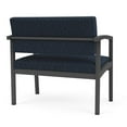thumbnail image 5 of Chaise Bariatrique en Acier Lenox pour Réception et Salle d'Attente / Acier Charbon / Bleu, 5 of 5