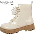 thumbnail image 2 of Soda Women's Combat Lace Up Ankle Boots, 2 of 5