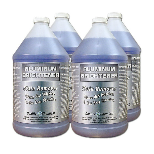 Aluminum Cleaner & Brightener & Restorer 4 gallon case