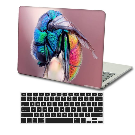KSK KAISHEK Hard Protective Shell Case Cover Compatible with 2012 2013 2014 2015 Rel. Old MacBook Pro 13" with / CD-ROM + Black Keyboard Cover Model: A1502 or A1425 Animal A 110