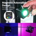 thumbnail image 3 of Ulanzi L2 RGB Mini LED Video Fill Light Lamp Magnetic For Photography Studio Lighting, 360° Full Color Portable Light, 3 of 10