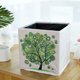 thumbnail image 3 of Ounissouiy Caja de almacenamiento plegable con pintura de diamantes, cubo plegable, cesta organizadora plegable DIY SNH003 Artesanía No.01, 3 of 6