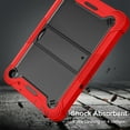thumbnail image 6 of ELEHOLD Rugged Case for Kindle Fire HD 8 & HD 8 Plus Tablet (12th Generation 2022 Model), Full Body Drop Protection Kickstand Back Cover for Kids, Red, 6 of 6
