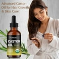 thumbnail image 6 of Organic Cold Pressed Castor Oil - 1 fl oz, 6 of 8