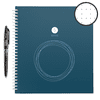 Wave Smart Reusable Notebook, Dotted Rule, Blue Cover, 9.5 X 8.5, 40 Sheets | Bundle of 5 Each