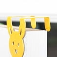 thumbnail image 4 of Traceless Shaped Kitchen Hanging Hanger Hat Coat Door Hook, 4 of 7
