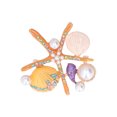 thumbnail image 1 of Pins, Brooch Fine Workmanship Simple Operation  For Wedding For Shopping For Home For Holiday Purple,Blue,Pink,Orange, 1 of 8