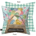 thumbnail image 2 of Briarwood Lane Colorful Easter Basket Indoor/Outdoor Pillow, 2 of 4
