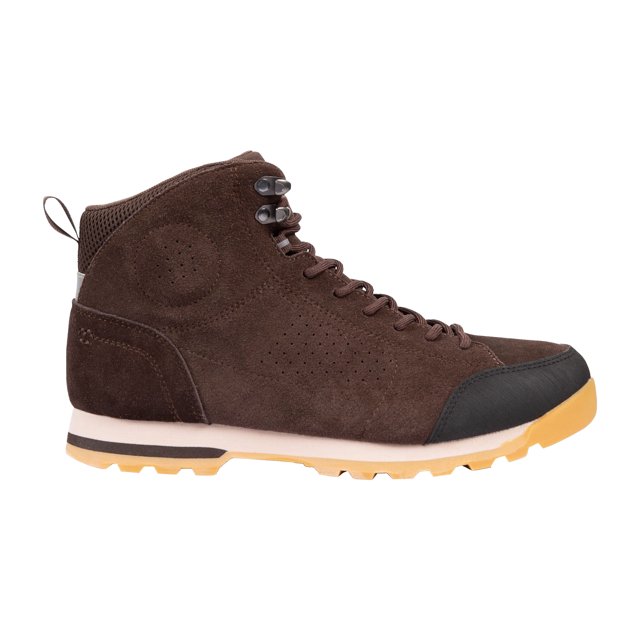Trespass - Botas de Senderismo de Ante Gale con Cordones para Hombre (Marrón Oscuro) Trespass UTTP5867_darkbrown