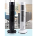 thumbnail image 2 of Tower Fan Mini Portable USB Cooling Air Conditioning Purifier Tower Fan (White), 2 of 8