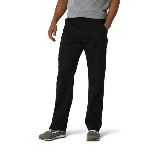 Mens Pants 38X29 Classic Twill Cargo Relaxed-Fit 38