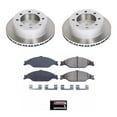 thumbnail image 2 of PowerStop Front Semi-Coated Rotor and Low-Dust Ceramic Brake Pad Kit SC1301, 2 of 3