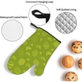 thumbnail image 4 of Easter Oven Mitts and Pot Holders 4 Pcs Sets for Kitchen, Cooking Gloves Heat Resistant Oven Mitt Gloves Non Slip Potholders BBQ Gloves for Grilling, Baking, 4 of 6