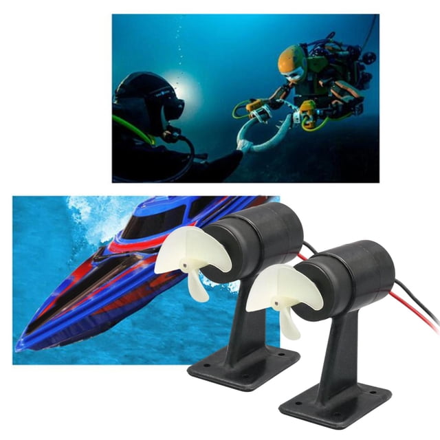 Motor de hélice Yotijar DC 12V 24V Propulsor submarino