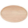 thumbnail image 2 of Serving Tray, Multi-Purpose Dinner Serving Tray Fruit Platters Pizza Plate Wooden  For Party For Restaurant For Cafe For Home, 2 of 8
