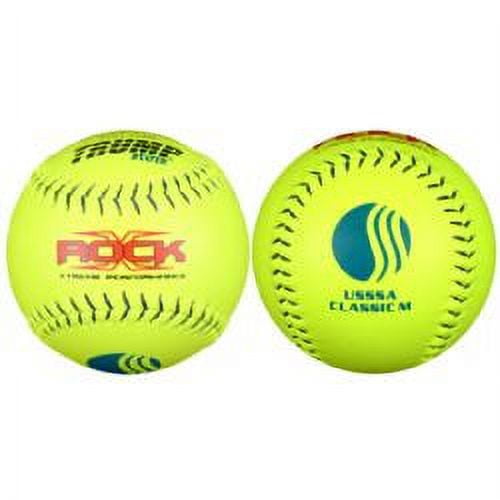 Trump® X-ROCK-CLAS-Y-2 The Rock® Series 12 inch 40/325 USSSA Classic M Composite Leather Softball