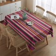 thumbnail image 2 of Rectangle Waterproof Tablecloth 60×84 Inch,Bohemian Style Reusable Indoor/Outdoor Durable Table Cover for Party Kitchen Dinner Room Decor, 2 of 5